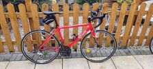 BTwin Red Triban 3 Road / Triathlon Racing Bike Very Good Condition