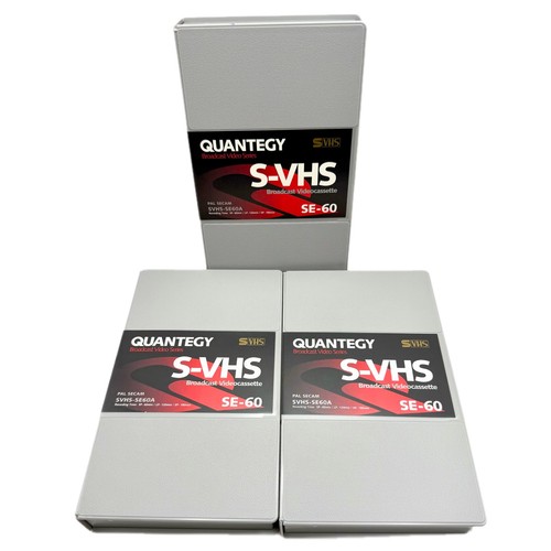 Quantegy vhs 60 broadcast - s-vhs, se-60