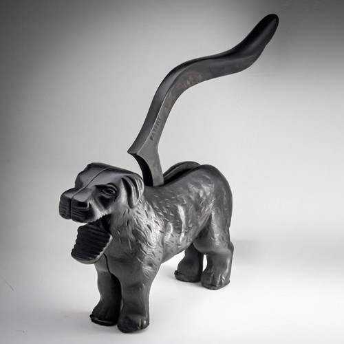 Cast iron dog nutcracker - iron,