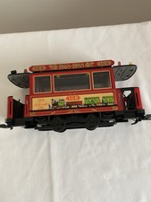 LGB Lehmann Non-powered Tram Trailer Car, G Gauge - Unboxed