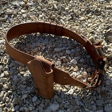 Vintage Milt Sparks Idaho City Competition Holster Brown Stitch Leather For 1911