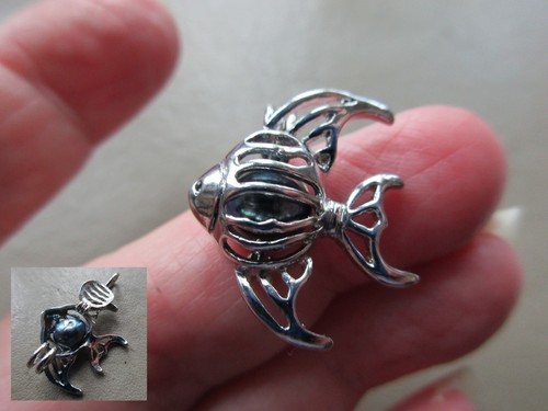 Vintage silver tone - vintage, opening
