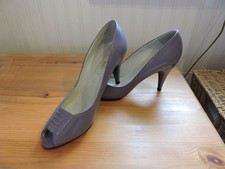 Ladies Lilac Leather Shoes. Bally, Size 6.