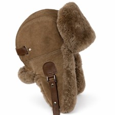 Real Shearling Leather Aviator