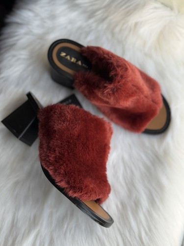 Zara faux fur block - zara,