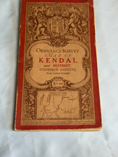 O-S Map 1911 KENDAL Cloth