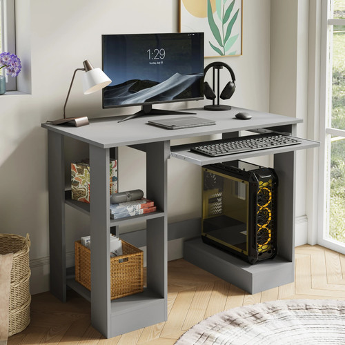 Small computer desk with - small,