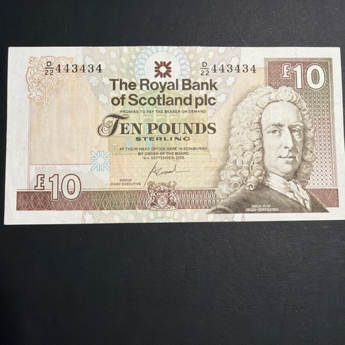 Ten pound note - –, royal