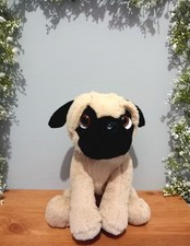 Card Factory Beige Pug Dog Plush Toy