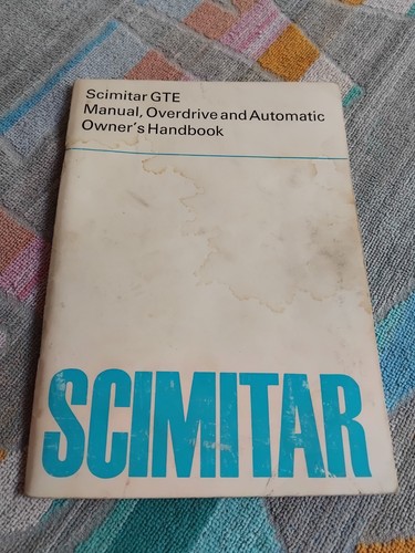 Reliant scimitar gte - gte, 1974