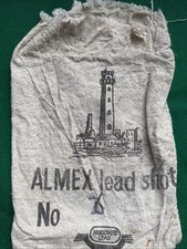 Vintage Lead  Shot Bag
