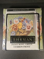 NOS Ehrman Pansy Bowl Green