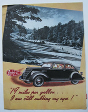 Vintage 1937 LINCOLN ZEPHYR