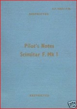 Supermarine Scimitar Manual Royal Navy Jet rare archive 1960's FAA historic PDF