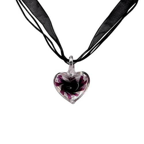 Murano glass pendant necklace - murano,