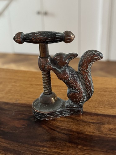 Vintage brass nutcracker - vintage,