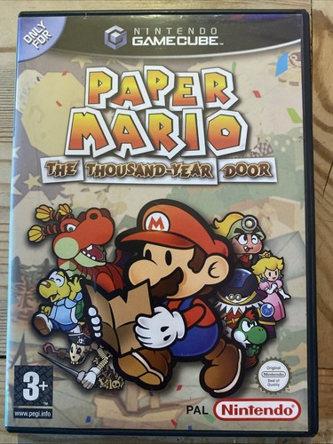 Nintendo gamecube pal paper - nintendo,