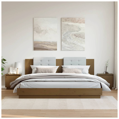 Bedside cabinets 2pc - bedside, solid