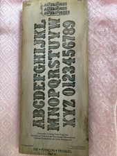 Sissix Bigz XL Alterations Alphabet &Numbers #658772 Brand New In Box RRP £58