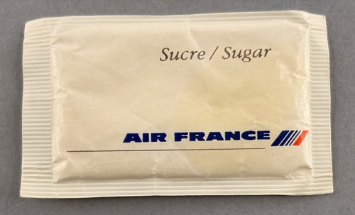 Air france airline sugar - france,