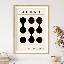 Bauhaus Art Canvas Poster A4