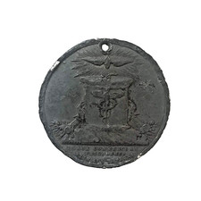 Antique 1856 medal - 1856,