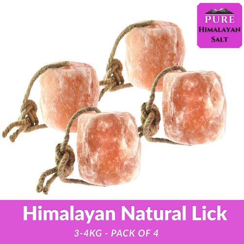 Himalayan salt lick 4kg - 3-4kg, pack