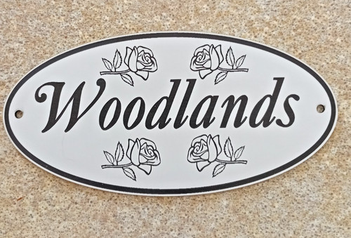 House number name plaques - number,