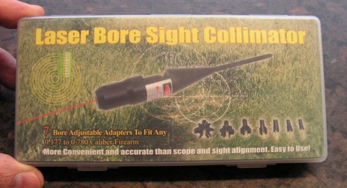 Red laser bore sight - laser,