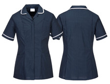 Healthcare Navy Polka Dot