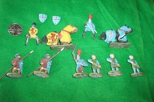 RAL PARTHA 25MM 28MM METAL PAINTED MEDIEVAL FIGURES KNIGHTS 1977 WARGAMING