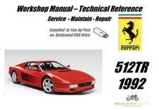Ferrari 512TR 512 TR Service