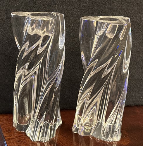 Baccarat swirled crystal - ,