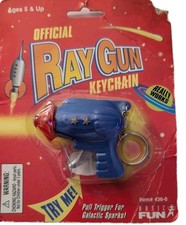 Raygun Keyring 1999 Vintage