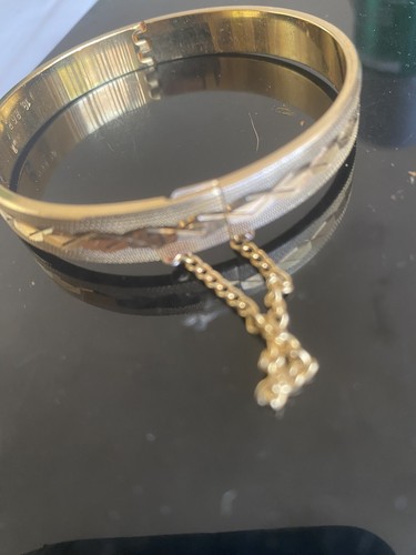 Lovely bangle bracelet - lovely, stamped