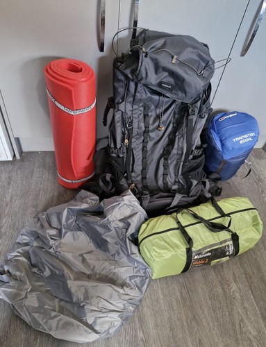 Camping items person tent - camping,