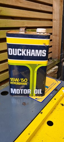 Vintage duckhams oil - vintage,
