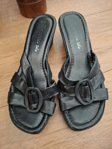 Women size black slip on - women's,
