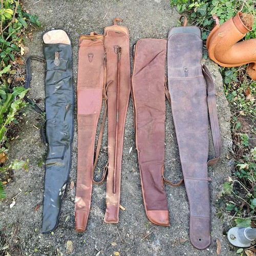 Shotgun rifle gun slips - gun,