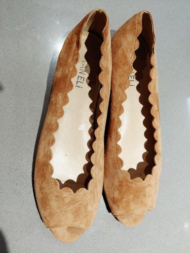 Vaneli beige suede flats size - beige, flats,size