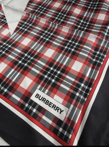 Burberry silk square - square, star