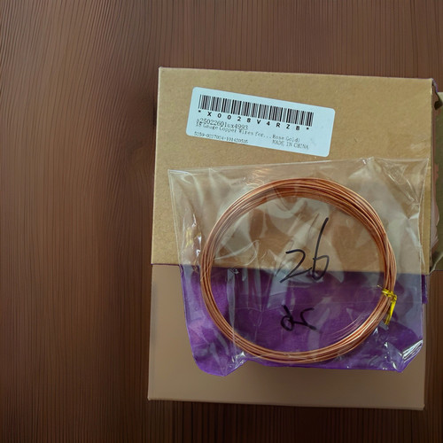Gauge copper wire - gauge, rose