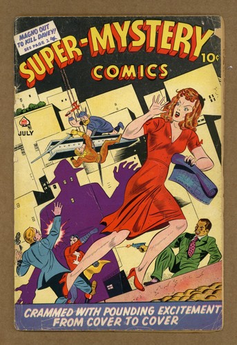 Super mystery comics vol - super, 4