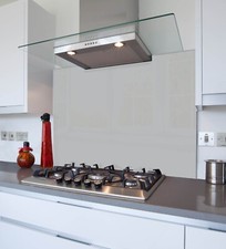 Grey Kitchen Glass Splashback