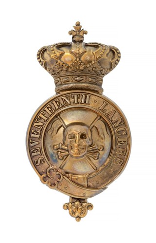 17th lancers breast - 17th, badge
