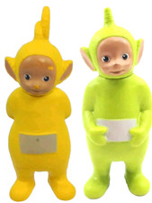 Teletubbies DHX Dipsy Lala Kids Cartoon Retro Figurine Toys Cake Topper Prop