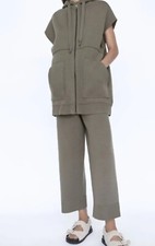 Zara coord set knitted zip up