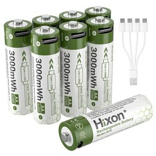 Hixon 1.5V USB Rechargeable