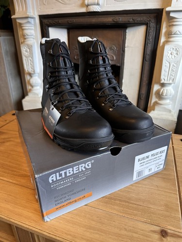 Altberg blueline police boots - police,