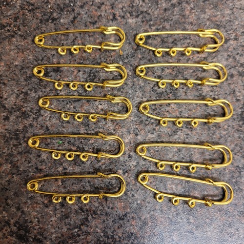 Pack kilt pins - 10, loop